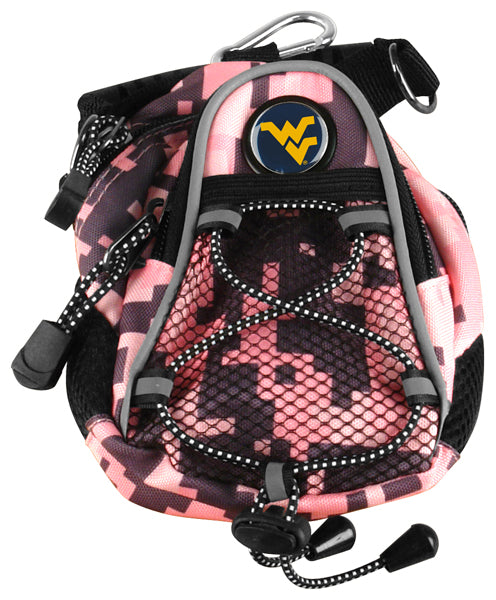 West Virginia Mountaineers - Mini Day Pack  -  Pink Digi Camo