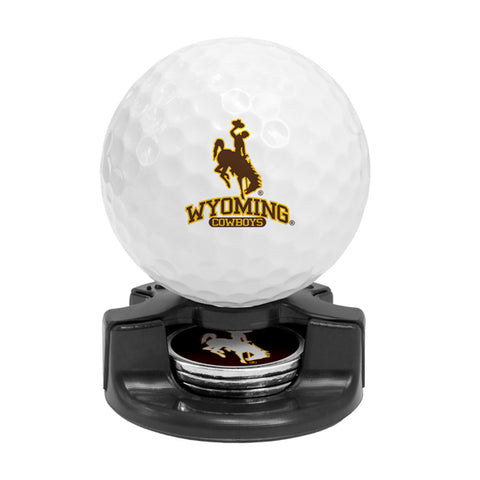 DisplayNest NCAA Golf Ball Gift Pack - Wyoming Cowboys