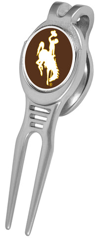 Wyoming Cowboys Kool Golf Divot Repair Tool with Ball Marker