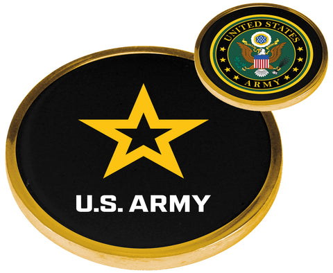 Officially Licensed US ARMY Flip Decision Challenge Coin