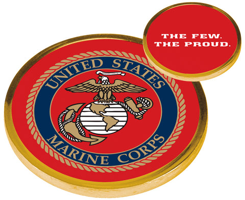 Officially Licensed USMC Flip Decision Challenge Coin