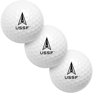 U.S. Space Force 3 Golf Ball Gift Pack - 2-Piece Golf Balls - Officially Licensed