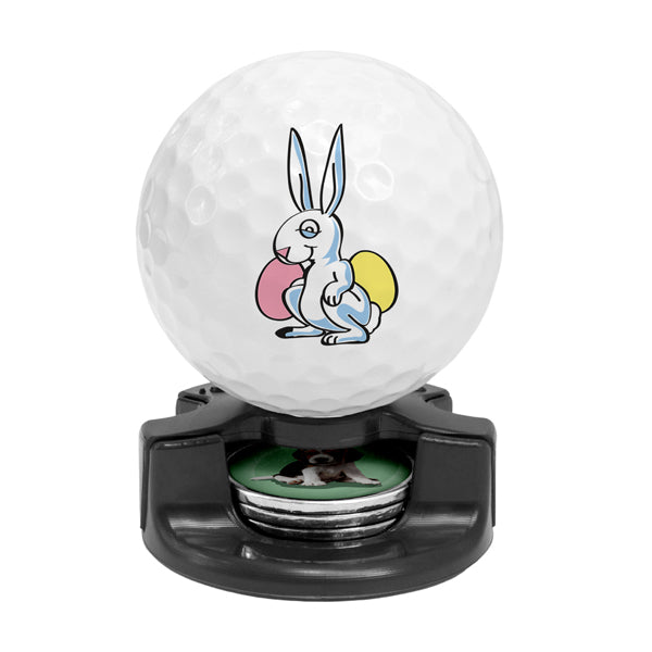 DisplayNest Golf Ball Gift Pack -  Happy Easter Bunny