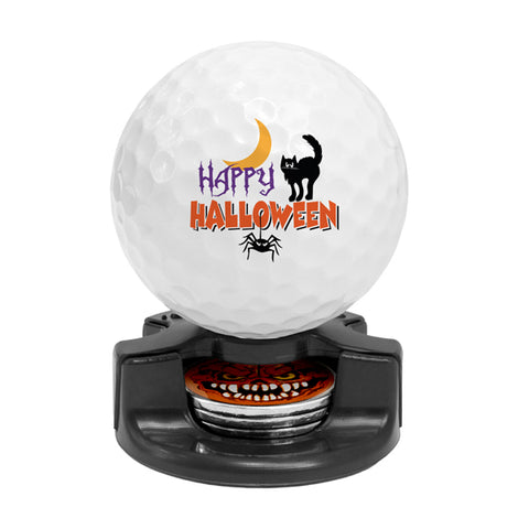 DisplayNest Golf Ball Gift Pack - Happy Halloween