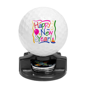 DisplayNest Golf Ball Gift Pack - Happy New Year Party