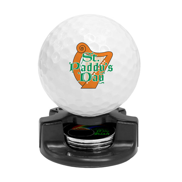 DisplayNest Golf Ball Gift Pack -  Happy St. Patrick's Day