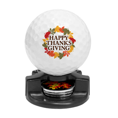 DisplayNest Golf Ball Gift Pack - Happy Thanksgiving