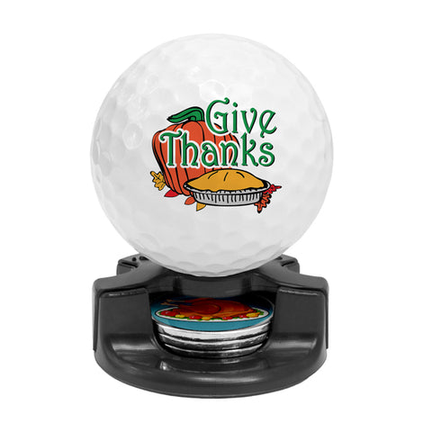 DisplayNest Golf Ball Gift Pack - Thanksgiving Pie