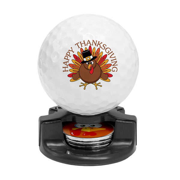 DisplayNest Golf Ball Gift Pack - Thanksgiving Turkey