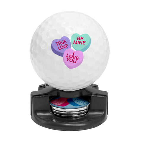 DisplayNest Golf Ball Gift Pack - Valentine's Day Candy