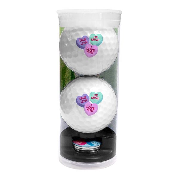 DisplayNest Golf Ball Gift Pack - Valentine's Day Candy