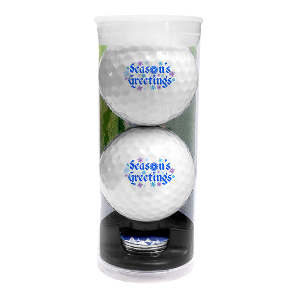 DisplayNest Golf Ball Gift Pack - Season's Greetings