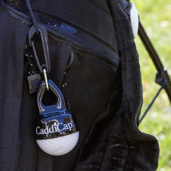 Louisville Cardinals - 4 Golf Ball Gift Pack with CaddiCap Ball Holder