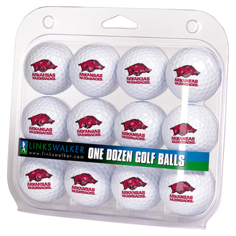 Arkansas Razorbacks Golf Balls 1 Dozen 2-Piece Regulation Size Balls