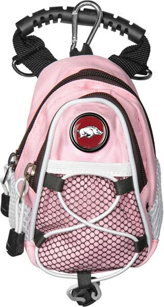 Arkansas Razorbacks - Mini Day Pack  -  Pink - Linkswalkerdirect