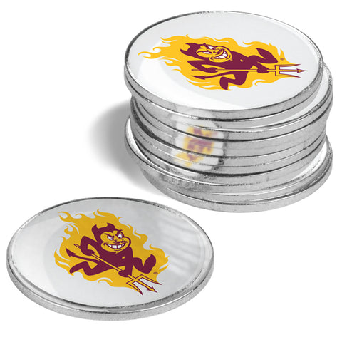 Arizona State Sun Devils - 12 Pack Ball Markers