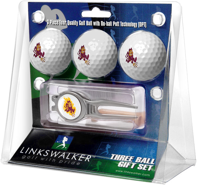 Arizona State Sun Devils - Kool Tool 3 Ball Gift Pack