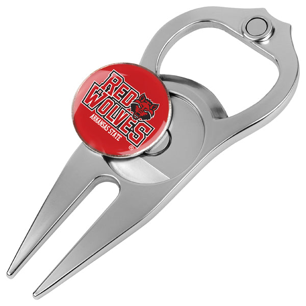 Arkansas State Red Wolves - Hat Trick Divot Tool