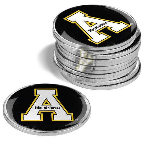 Appalachian State Mountaineers - 12 Pack Ball Markers - Linkswalkerdirect