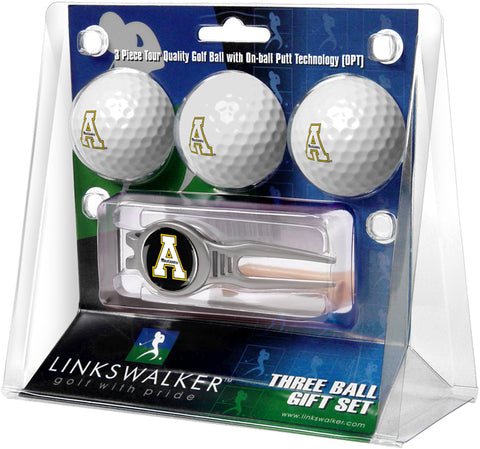 Appalachian State Mountaineers - Kool Tool 3 Ball Gift Pack - Linkswalkerdirect