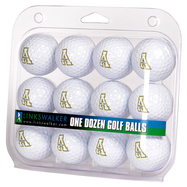 Appalachian State Mountaineers Golf Balls 1 Dozen 2-Piece Regulation Size Balls