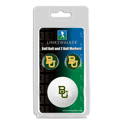 Baylor Bears - Golf Ball and 2 Ball Marker Pack