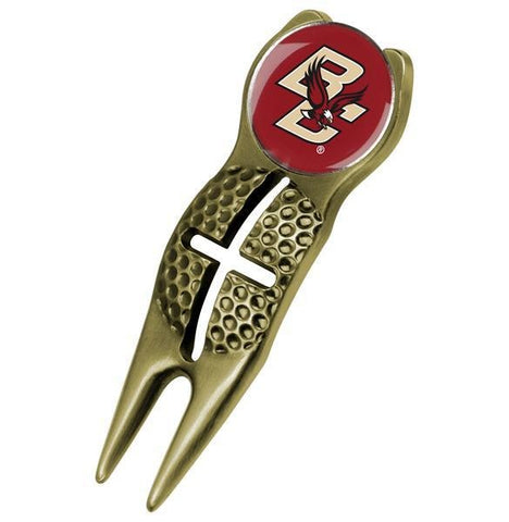 Boston College Eagles - Crosshairs Divot Tool  -  Gold - Linkswalkerdirect