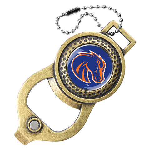 Boise State Broncos Golf Bag Tag with Ball Marker