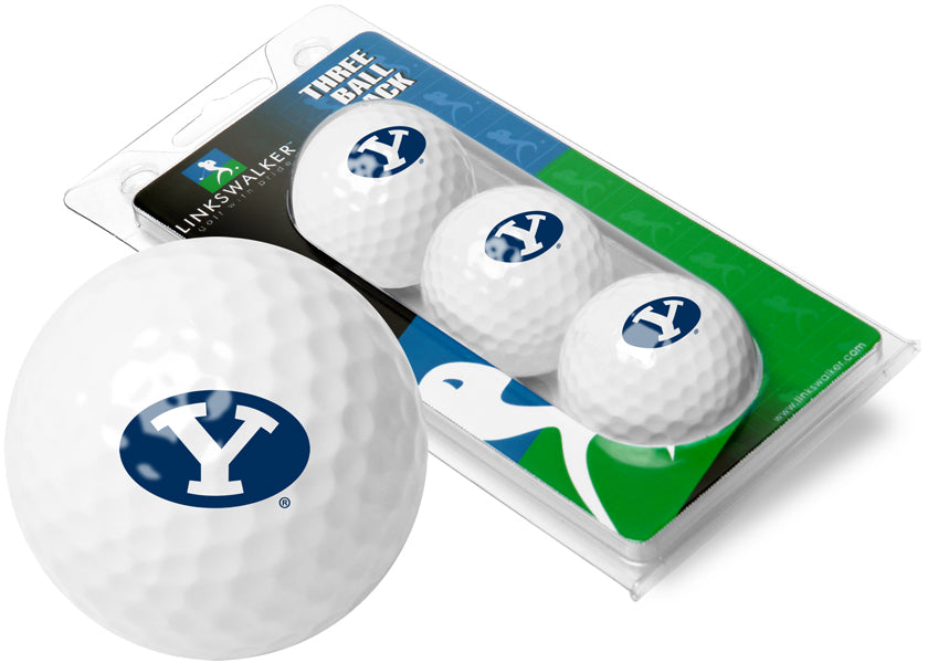 Brigham Young Univ. Cougars - 3 Golf Ball Sleeve