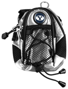 Brigham Young Univ. Cougars - Mini Day Pack  -  Silver