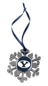 Brigham Young Univ. Cougars - Snow Flake Ornament