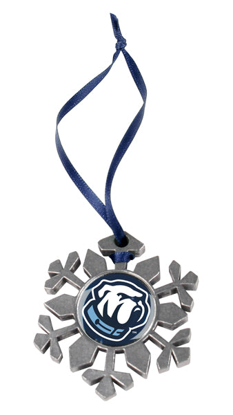 Citadel Bulldogs - Snow Flake Ornament - Linkswalkerdirect