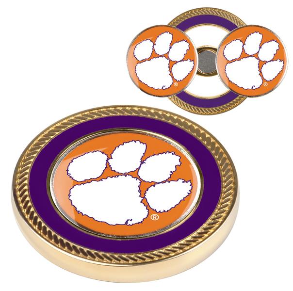 Clemson Tigers - Challenge Coin / 2 Ball Markers