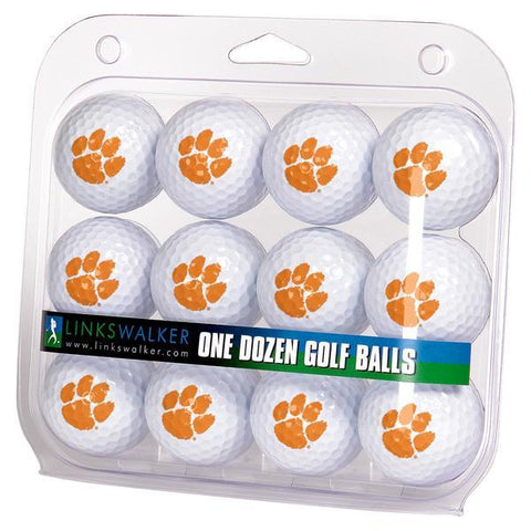 Clemson Tigers - Dozen Golf Balls - Linkswalkerdirect