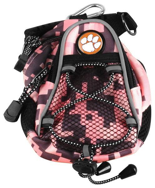 Clemson Tigers - Mini Day Pack  -  Pink Digi Camo - Linkswalkerdirect