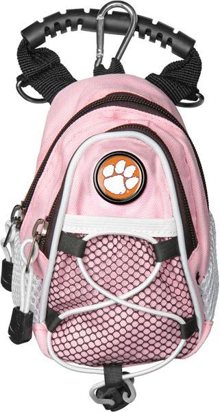 Clemson Tigers - Mini Day Pack  -  Pink - Linkswalkerdirect