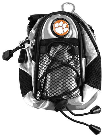 Clemson Tigers - Mini Day Pack  -  Silver - Linkswalkerdirect