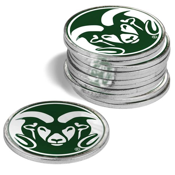 Colorado State Rams - 12 Pack Ball Markers