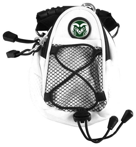 Colorado State Rams - Mini Day Pack  -  White - Linkswalkerdirect