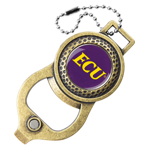 East Carolina Pirates Golf Bag Tag with Ball Marker