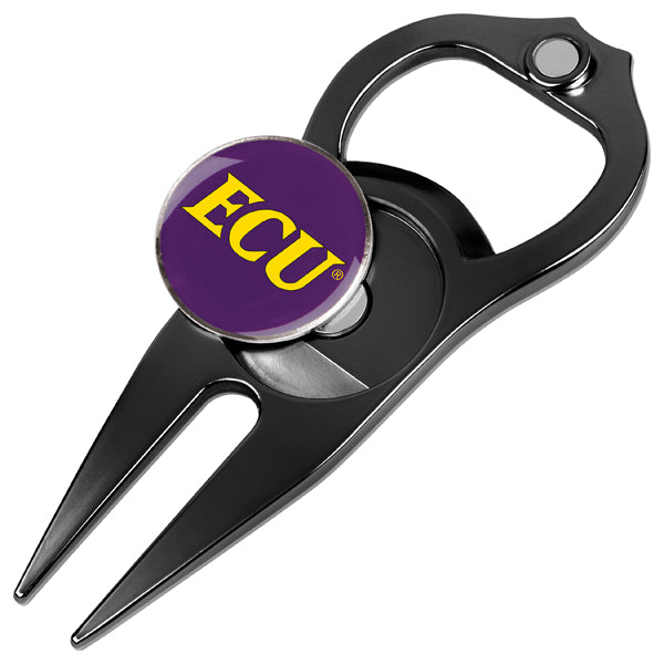 East Carolina Pirates - Hat Trick Divot Tool Black