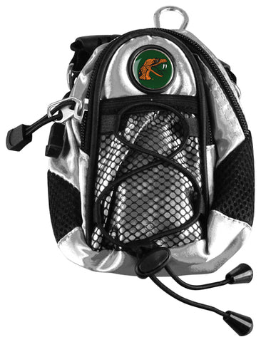 Florida A&M Rattlers - Mini Day Pack  -  Silver - Linkswalkerdirect