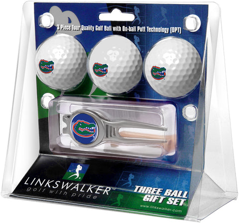 Florida Gators - Kool Tool 3 Ball Gift Pack - Linkswalkerdirect