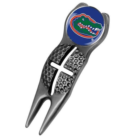 Florida Gators - Crosshairs Divot Tool  -  Black - Linkswalkerdirect