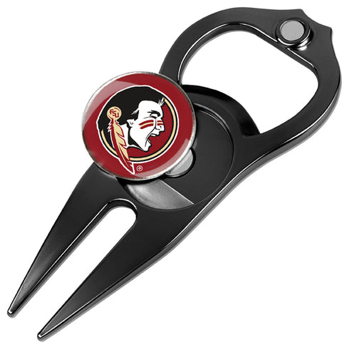 Florida State Seminoles - Hat Trick Divot Tool Black