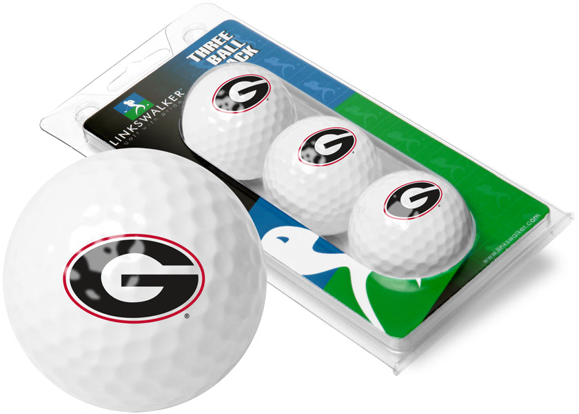Georgia Bulldogs - 3 Golf Ball Sleeve