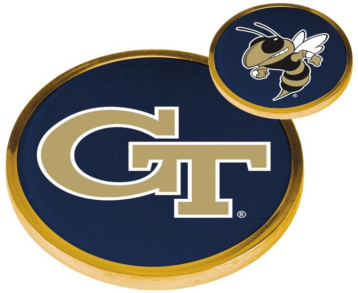 Georgia Tech Yellow Jackets - Flip Coin - Linkswalkerdirect