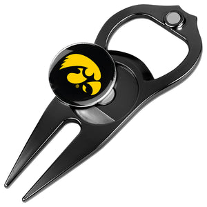 Iowa Hawkeyes - Hat Trick Divot Tool Black