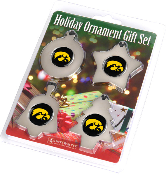 Iowa Hawkeyes - Ornament Gift Pack