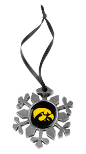 Iowa Hawkeyes - Snow Flake Ornament